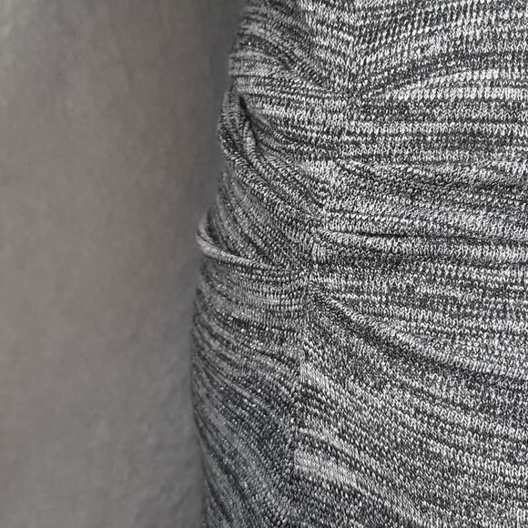 Sophie Max‎ Sweater Dress Womens X-Large Lightweight Black Grey Silver NWT - Picture 6 of 14